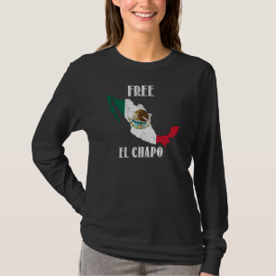 Camiseta Manga larga del gángster libre del EL Chapo