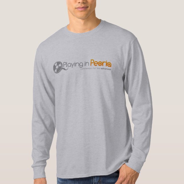 Camiseta Manga larga del logotipo (Anverso)