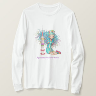 Camiseta Manga Larga Doy inyecciones y segundas oportunidad