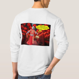 Camiseta manga larga. Feliz Año Nuevo Chino. pa