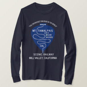 Camiseta Manga Larga Ferrocarril Más Torcido Monte Tamalpai