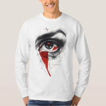Camiseta Manga Larga Grunge Eye