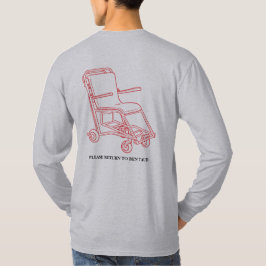 Camiseta Manga larga - impresión negra