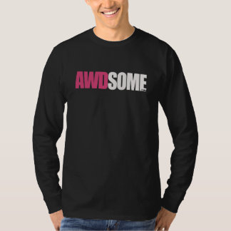 Camiseta manga larga negra awdsome