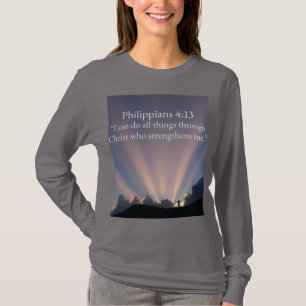 Camiseta Manga Larga para Mujeres Cristianas Filip