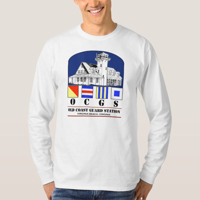 Camiseta Manga larga T de la bandera de señal (Anverso)