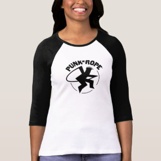 Camiseta Manga punky de la cuerda 3/4