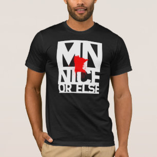 Camiseta Manganeso Niza o bien (letras blancas)