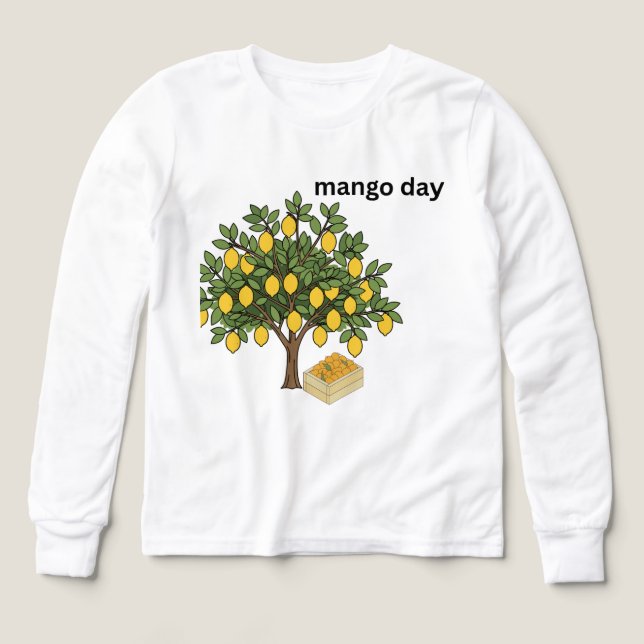 camiseta mango (Diseño frontal)