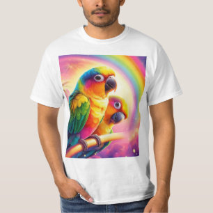 Camiseta Mango arcoiris y tango