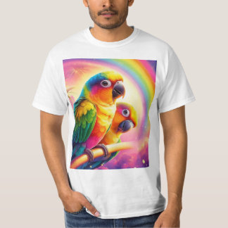 Camiseta Mango arcoiris y tango
