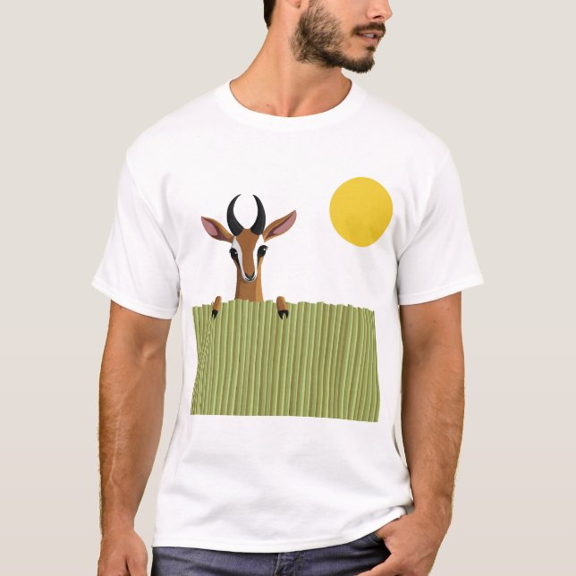 Camiseta Mango el peekaboo del Gazelle (Anverso)