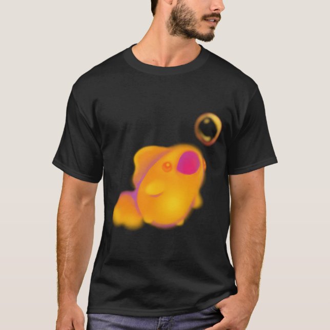 Camiseta Mango el pez dorado (Anverso)