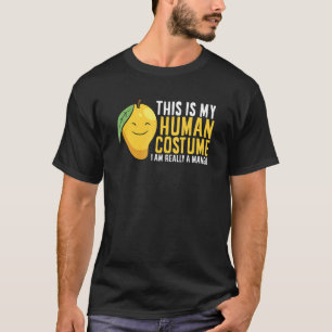 Camiseta Mango Fruit Halloween Mango Costume humano Soy rea