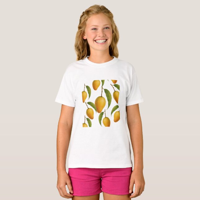 Camiseta Mango Madness Sweet, Juicy and Trendy. (Anverso completo)