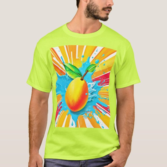 Camiseta Mango Splash Delight (Anverso)
