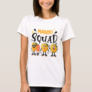 Camiseta Mango Squad Summer Funny Amantes de la fruta de Ma