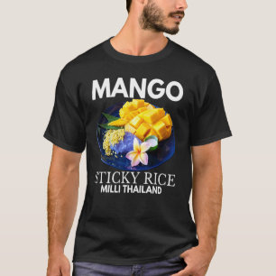 Camiseta Mango Sticky Rice Milli Tailandia Alimentos de ver