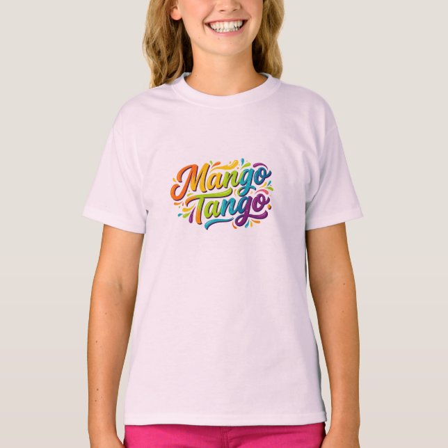 Camiseta Mango Tango Tropical Vibes (Anverso)