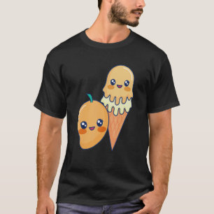 Camiseta Mangos de helado de mango helado dulce