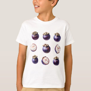Camiseta Mangostán Tropical Dulce Fruta