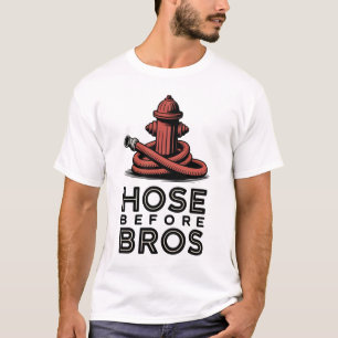 Camiseta Manguera Antes que Hermanos   Cita Divertida de Bo