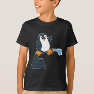 Camiseta Manguera de bomberos de pingüino