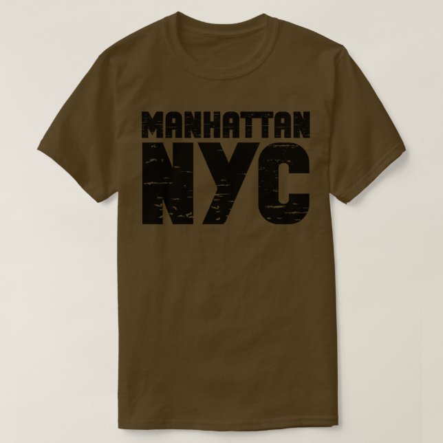Camiseta Manhattan (Diseño del anverso)