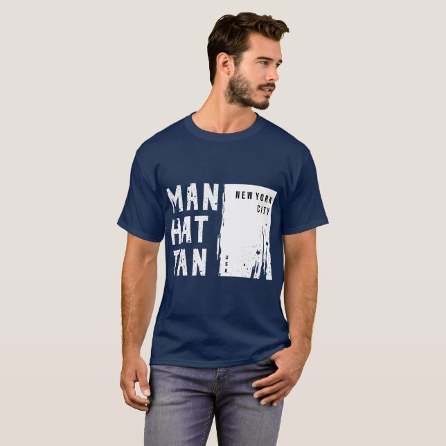 Camiseta Manhattan (Anverso completo)