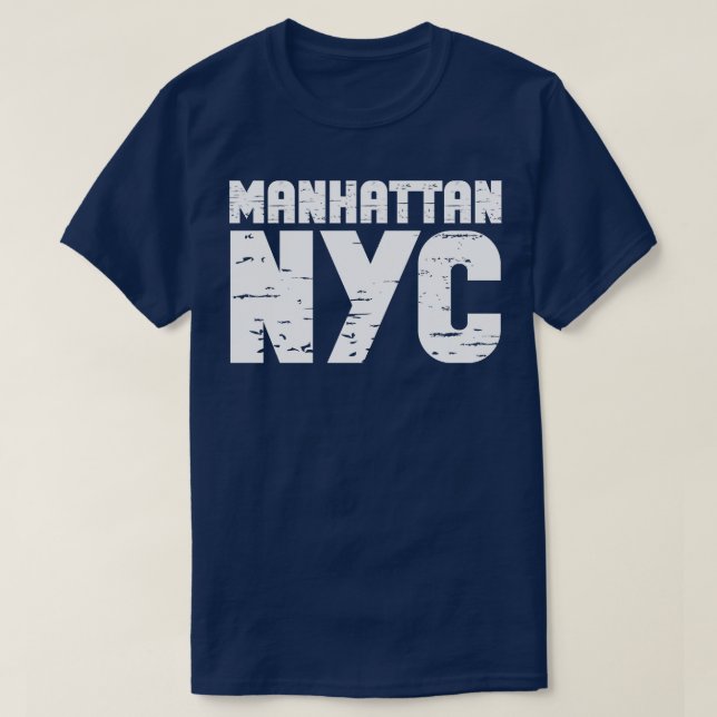 Camiseta Manhattan 1 (Diseño del anverso)