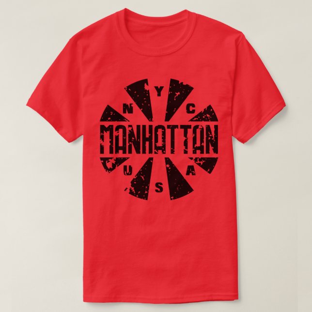 Camiseta Manhattan 10 (Diseño del anverso)