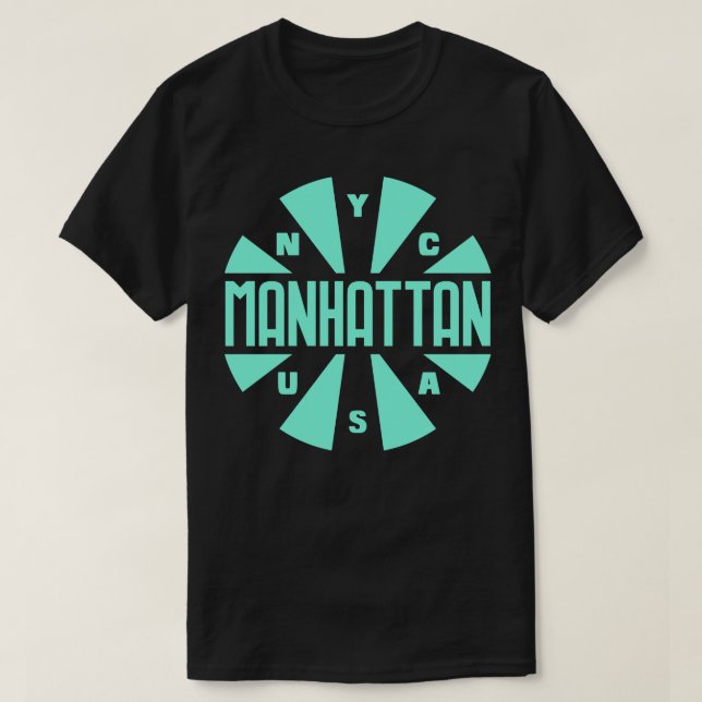 Camiseta Manhattan 8 (Diseño del anverso)