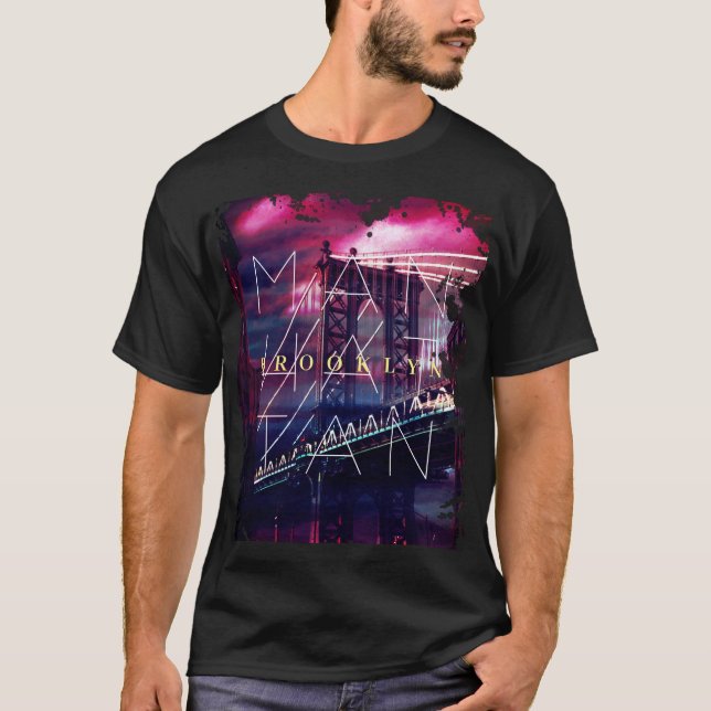 CAMISETA MANHATTAN BROOKLYN (Anverso)
