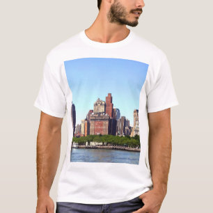 Camiseta Manhattan NY - Manhattan Skyline en un día despeja