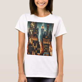 Camiseta Manhattan Vibes T-Shirt - Audaz Ciudad de Nueva Yo
