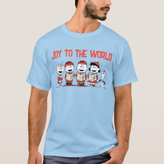 Camiseta Maní | Feliz Coro navideño (Anverso)