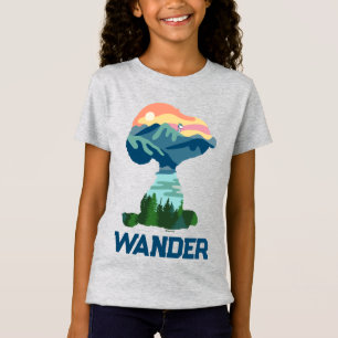 Camiseta Maní   Gran retrato al aire libre