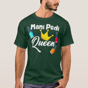 Camiseta Mani Pedi Tecnología de uñas Reina