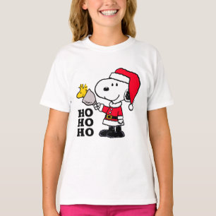 Camiseta Maní Snoopy & Woodstock Ho Ho
