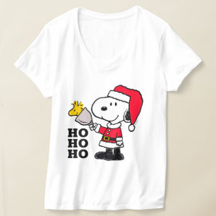 Camiseta Maní Snoopy & Woodstock Ho Ho