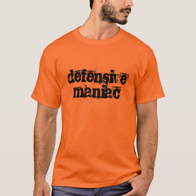 Camiseta maniaco defensivo (Anverso)