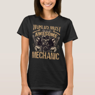 Camiseta Mánico más asombroso - Funny Car Mechanic_