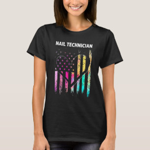 Camiseta Manicur de artista de tecnología de las velas cert