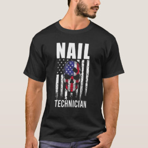 Camiseta Manicur de artista de tecnología de las velas cert