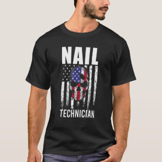 Camiseta Manicur de artista de tecnología de las velas cert