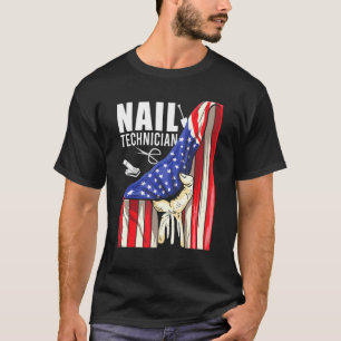 Camiseta Manicur de artista de tecnología de las velas cert