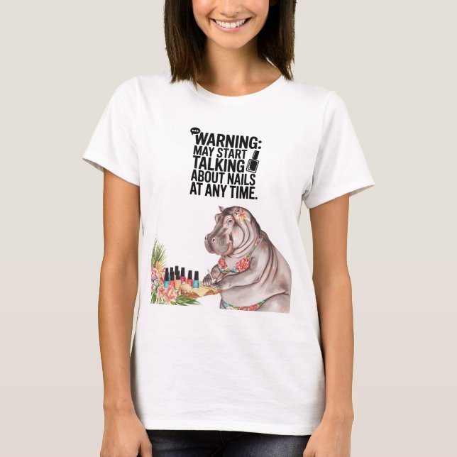 Camiseta Manicure Coastal Beauty Staff  (Anverso)