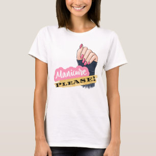 CAMISETA MANICURE POR FAVOR