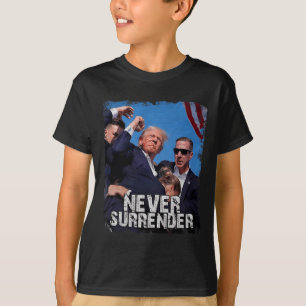 Camiseta Manifestación de Camisas Rojas 2024 - Nunca rendir