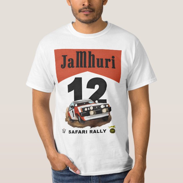 Camiseta manifestación de safari, st185 (Anverso)